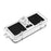 A2241 Bathroom Pole Storage Shelf No Drilling Lifting Bar Shampoo Tray Shower Head Holder with Double Hooks - 7