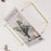 16 x 16.5 x 13.5cm Nordic Style Wrought Iron Magazine Storage Rack Gold-plated Tablet Stand Metal Holder for Cookbooks/Photographs - Size: L - 5