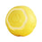 AIWO Pet Smart Rolling Ball Cat Teaser Bite Resistant Dog Interactive Training Toy - Floral / Yellow - 1