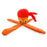 Octopus Style Interactive Dog Toy Bite Resistant Squeaking Cleaning Teeth Pet Puppy Plush Toy ST - 2