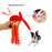 Octopus Style Interactive Dog Toy Bite Resistant Squeaking Cleaning Teeth Pet Puppy Plush Toy ST - 4