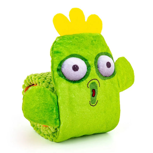 Cactus Style Squeaky Chew Dog Toy Food Sniffing Feeding Stress Relief Pet Supply ST - 1