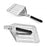 Foldable 430 Stainless Steel Pizza Cake Spatula Pizza Peel Slotted Spatula, Size L (BPA-Free, No FDA Certificate) - 4