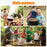 Stainless Steel Grill Basket with Wood Handle Scald Proof BBQ Rolling Grilling Basket (BPA Free, No FDA) - 6