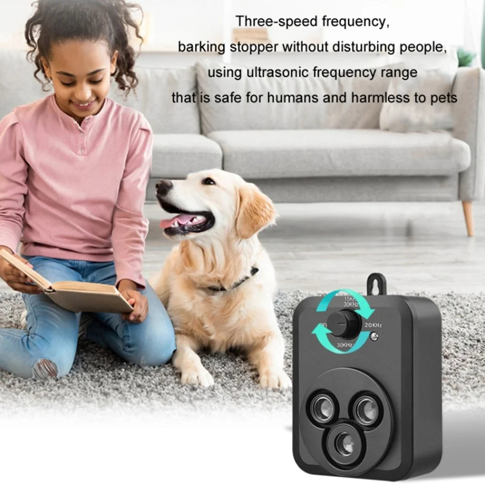 QG-03 Ultrasonic Anti Barking Device Gift High Power Dog Cat Sound Wave Trainer (CE, FCC, ROHS Certified) - 4