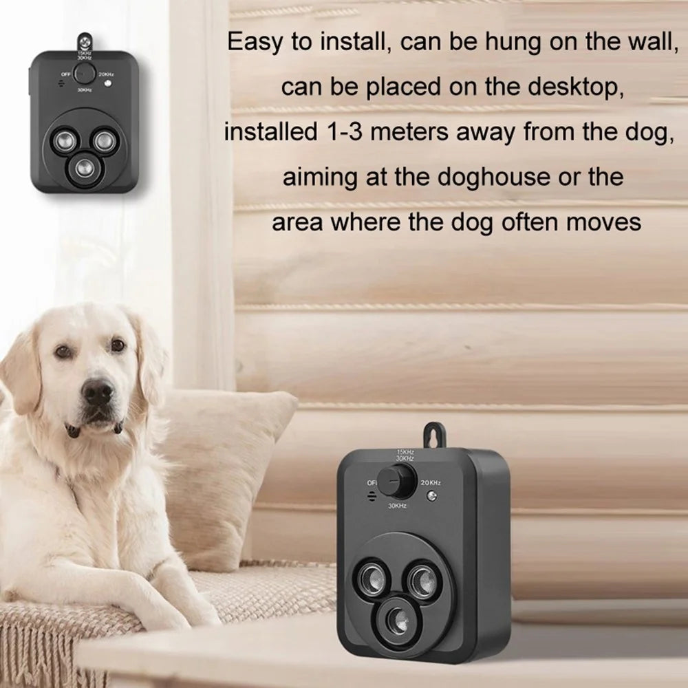 QG-03 Ultrasonic Anti Barking Device Gift High Power Dog Cat Sound Wave Trainer (CE, FCC, ROHS Certified) - 7