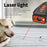 Portable Ultrasonic Pet Gift Dog Anti Barking Device Rechargeable LED Flash Training Aid - Black+Orange - 3