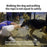 Ultrasonic Anti Barking Dog Trainer Portable Rechargeable LED Flash Pet Gift Training Tool - Black+Orange - 7