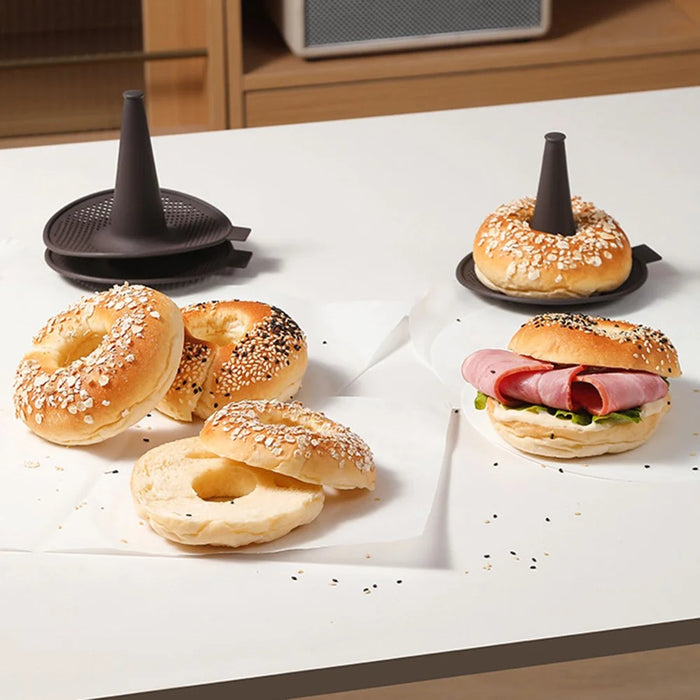 6Pcs Oven-Safe Silicone Baking Molds for Bread Donuts (BPA Free, No FDA) - 7