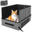 Waterproof 600D Oxford Fabric Foldable Cat Litter Box Portable Travel Pet Toilet Gift for Cats - 1