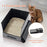 Waterproof 600D Oxford Fabric Foldable Cat Litter Box Portable Travel Pet Toilet Gift for Cats - 2