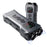P9 Dual Head Anti Barking Device Gift Ultrasonic Dog Repellent Portable Dog Training Tool Built In Flashlight - Black - 2