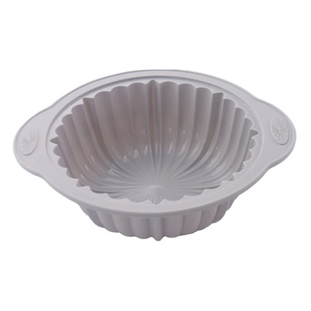 Large Silicone Cake Mold Heat Resistant Baking Pan Anti Scald Cooking Tray for Oven (No FDA) - 1