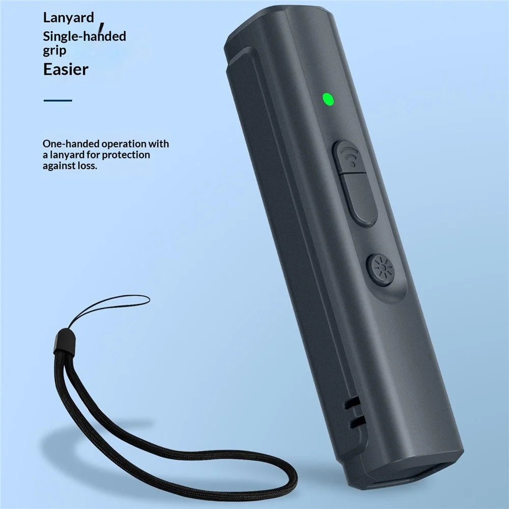 N11 Ultrasonic Dog Repeller Dog Barking Deterrent Anti Bark Device with UV Light - Black - 2