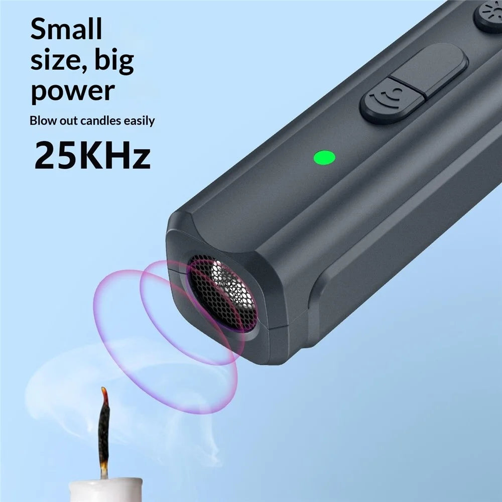 N11 Ultrasonic Dog Repeller Dog Barking Deterrent Anti Bark Device with UV Light - Black - 4