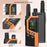 D710 Dog Training Collar 1000m Range Remote Control Anti Bark Electric Shock Vibration Collar for Pet Training - Orange - 2