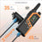 D710 Dog Training Collar 1000m Range Remote Control Anti Bark Electric Shock Vibration Collar for Pet Training - Orange - 7