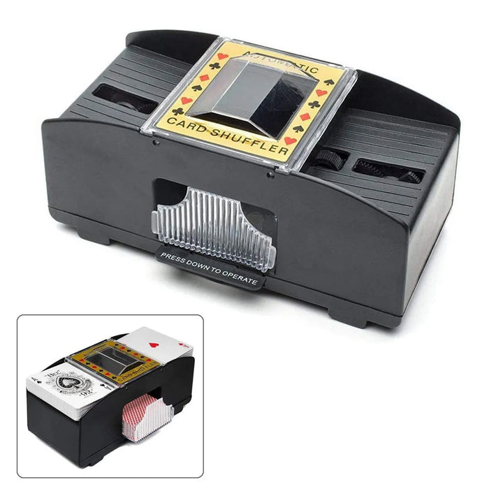 Automatic Poker Card Shuffler Electronic Poker Card Shuffling Machine - 1
