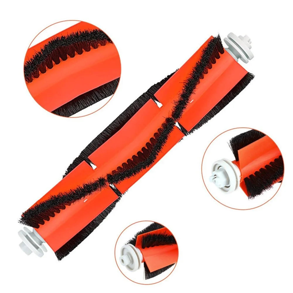 Main Rolling Brush + Filters + Side Brush Replacement Parts Kit for Xiaomi Mi Robot Gen1 Gen2 Gen1S SDJQR01RR SDJQR02RR SDJQR03RR Robot Vacuum Cleaner - 7