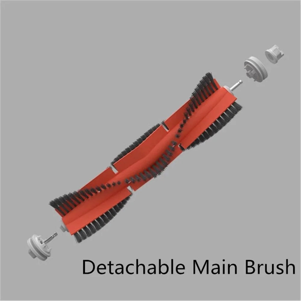 Main Brush Replacement Part for Xiaomi Mijia 1C / 2C / 1T / 1S / 2S / 3S / Dreame L10 Pro / D9 / L10 Plus / Z10 Pro / D10 Plus Robot Vacuum Rolling Brush - 5