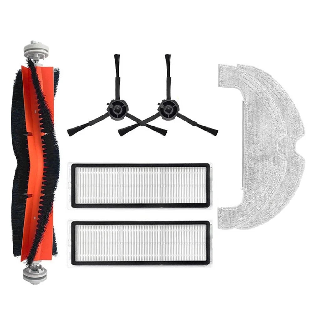 Replacement Parts Kit for Dreame Bot Z10 Pro/L10 Plus Robot Vacuum Cleaner Accessories Main Brush + Filters + Side Brush + Mop - 1