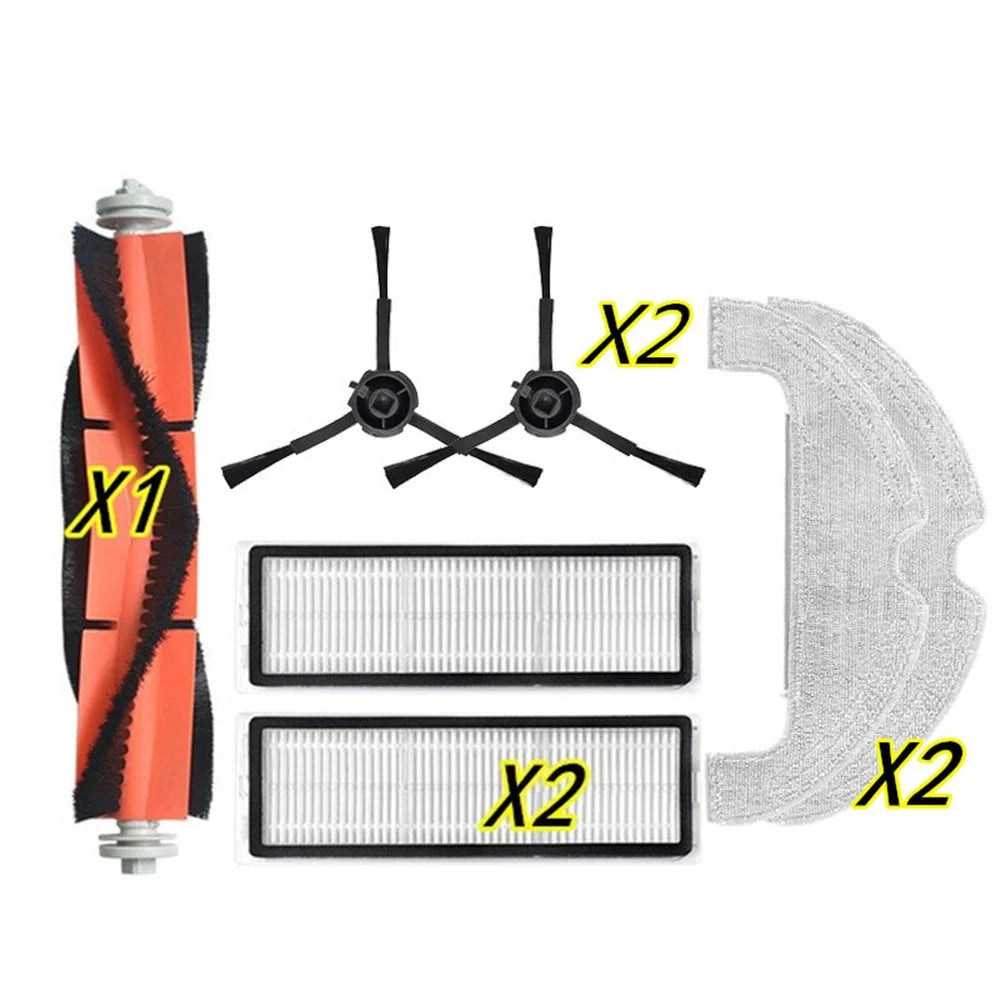 Replacement Parts Kit for Dreame Bot Z10 Pro/L10 Plus Robot Vacuum Cleaner Accessories Main Brush + Filters + Side Brush + Mop - 2