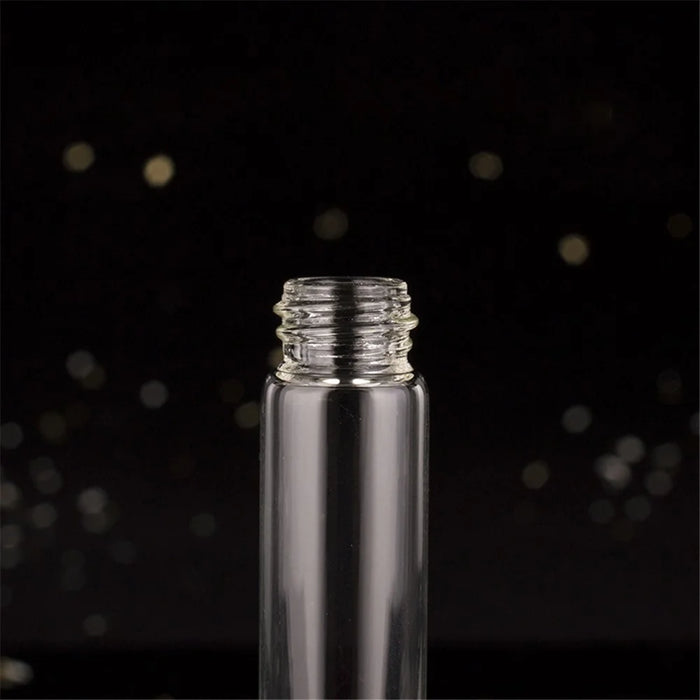 50Pcs 2ml Portable Mini Glass Spray Bottle Perfume Container Bathroom Travel Refillable Spray Bottle - White - 2