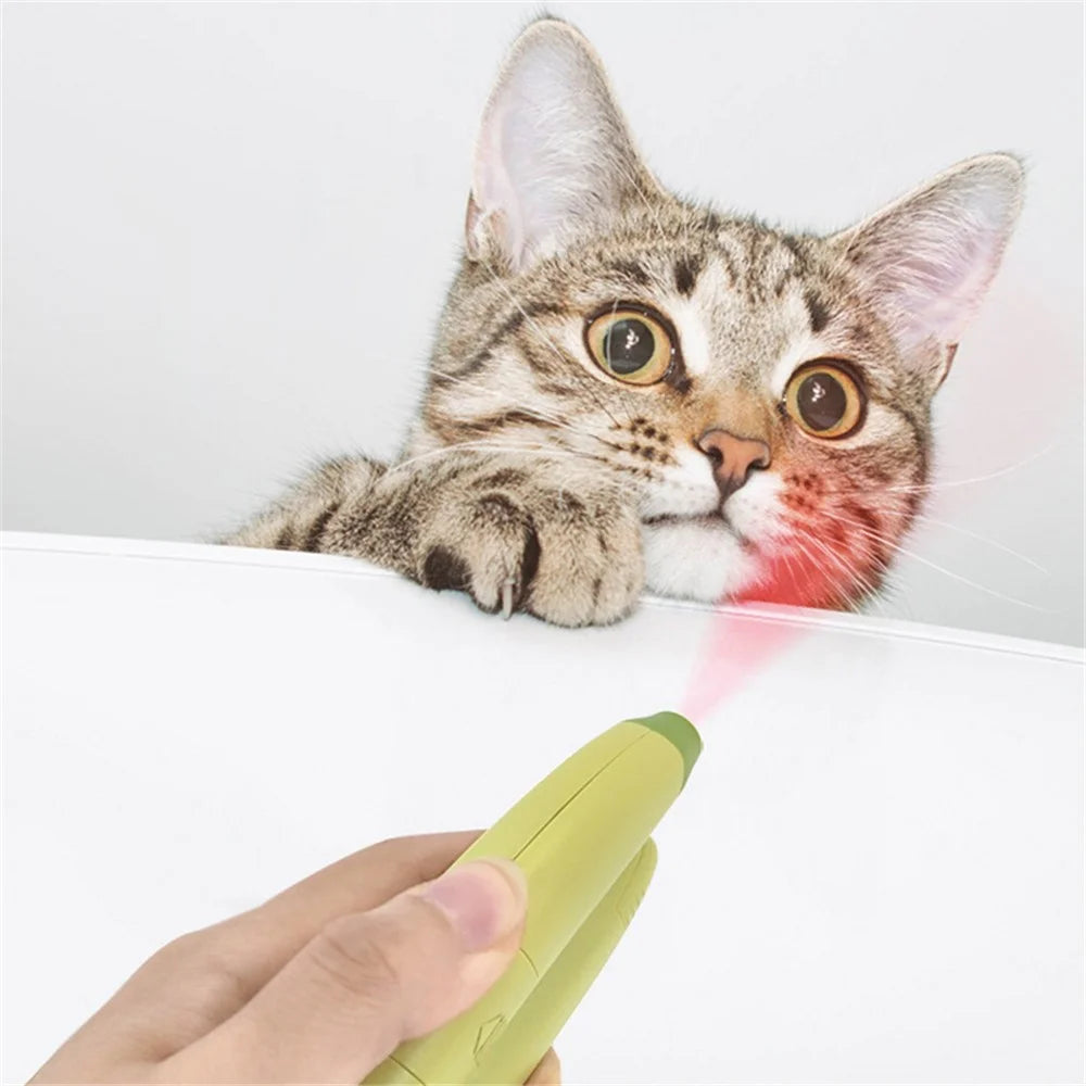 AIWO Banana Shape Pet Nail Clipper Anti-Cutting Blood Line Dog Cat Claw Trimmer with LED Light ST - White Light / Green - 7