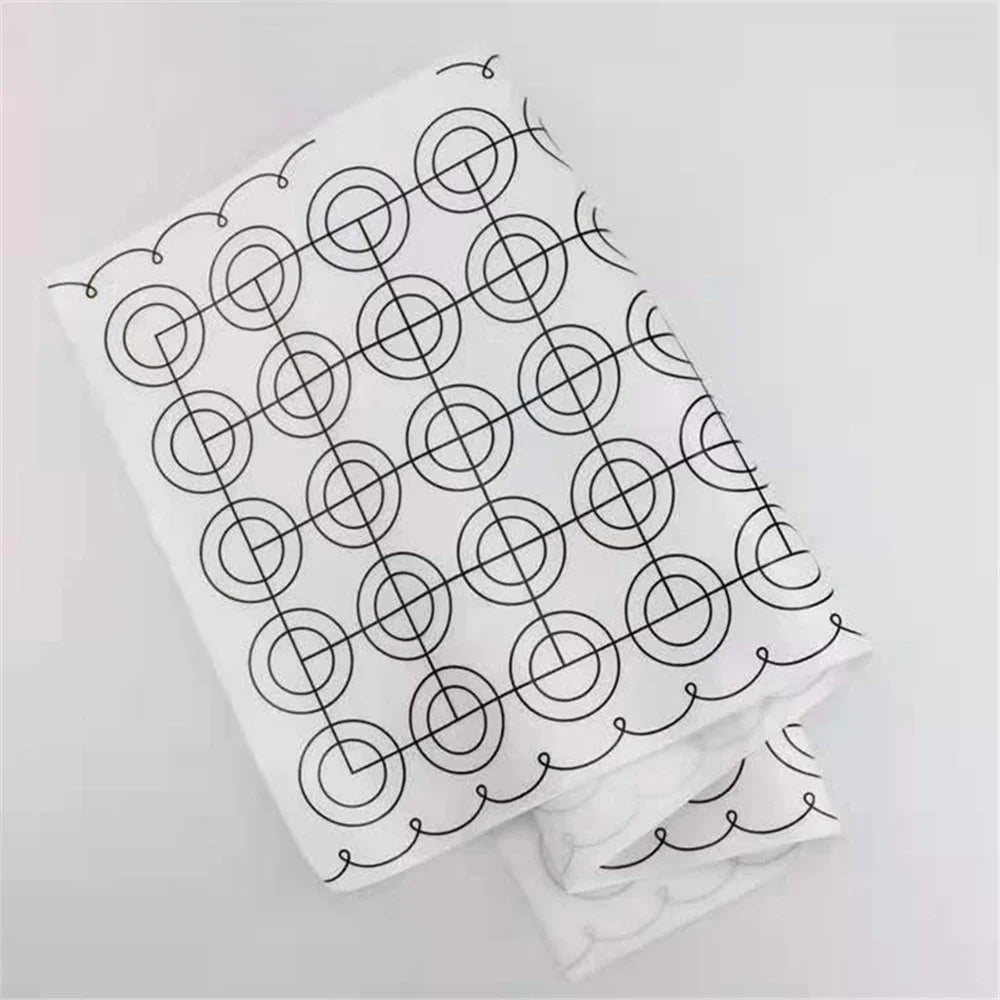 26x60cm Fiberglass Cloth + Silicone Macaron Baking Mat Non Stick Kneading Dough Pad Cookies Pastry Sheet Liner (BPA-Free, No FDA Certified) - Black - 5