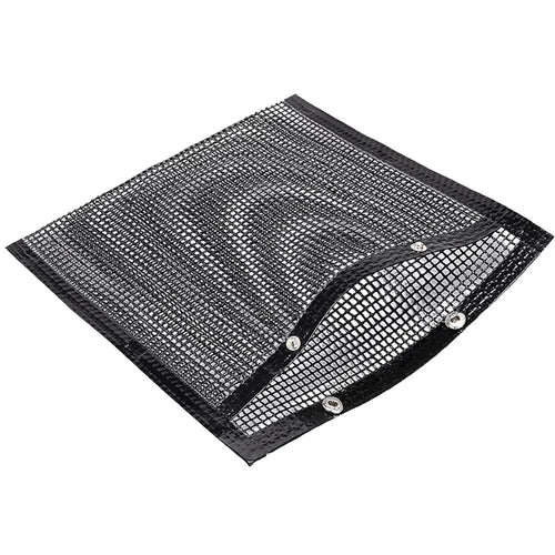 27x22CM Reusable Fiberglass Grill Barbecue Mesh Bag for Outdoor BBQ Picnic (BPA-Free, No FDA Certified) - Black - 1