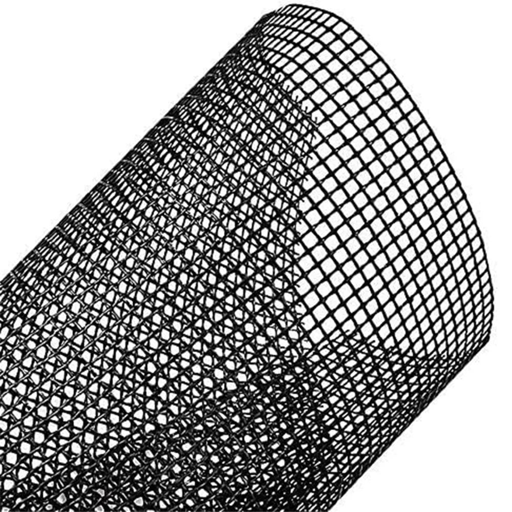 2Pcs 33x40cm Fiberglass Barbecue Mesh Mat High Temperature Resistant BBQ Meat Grilled Fish Pads (No FDA Certification, BPA-free) - 2