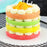 6-inch Cake Pan Silicone Mold Round Chiffon Cake Making Mold Baking Pan (BPA-Free, No FDA Certificate) - Pink - 6