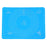 70x50CM Non-stick Silicone Rolling Dough Pastry Mat Anti-Slip Bottom Design Desktop Pad for Home (BPA-Free, No FDA Certified) - Blue - 1