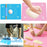 70x50CM Non-stick Silicone Rolling Dough Pastry Mat Anti-Slip Bottom Design Desktop Pad for Home (BPA-Free, No FDA Certified) - Blue - 2