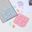 10 Grids Silicone Mold Christmas Chocolate Mold DIY Cake Decorating Kitchen Baking Tool (No FDA Certificate) - Pink - 2