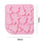 10 Grids Silicone Mold Christmas Chocolate Mold DIY Cake Decorating Kitchen Baking Tool (No FDA Certificate) - Pink - 6