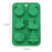 Christmas Silicone Mold Kitchen Chocolate Tray DIY Decoration Cake Baking Tool (No FDA Certificate) - Christmas Socks+Bell - 5