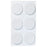 6-Cell Mosquito Coil Shape Mousse Cake Silicone Mold DIY Cake Decor Baking Mold (BPA-Free, No FDA Certificate) - 1
