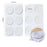 6-Cell Mosquito Coil Shape Mousse Cake Silicone Mold DIY Cake Decor Baking Mold (BPA-Free, No FDA Certificate) - 7