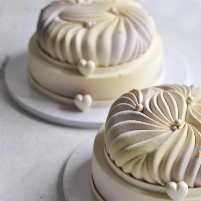 3D Liquid Silicone Baking Mold for DIY Chocolate Mousse Cake (BPA-Free, No FDA) - 5