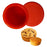 DG-414 6-inch Cake Pan Silicone Baking Mold Round Chiffon Cake Making Mold (BPA-Free, No FDA Certificate) - 1