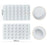35 Grids Silicone Mold French Mousse Cake Mooncake DIY Baking Tool (BPA Free, No FDA Certificate) - Oval - 6