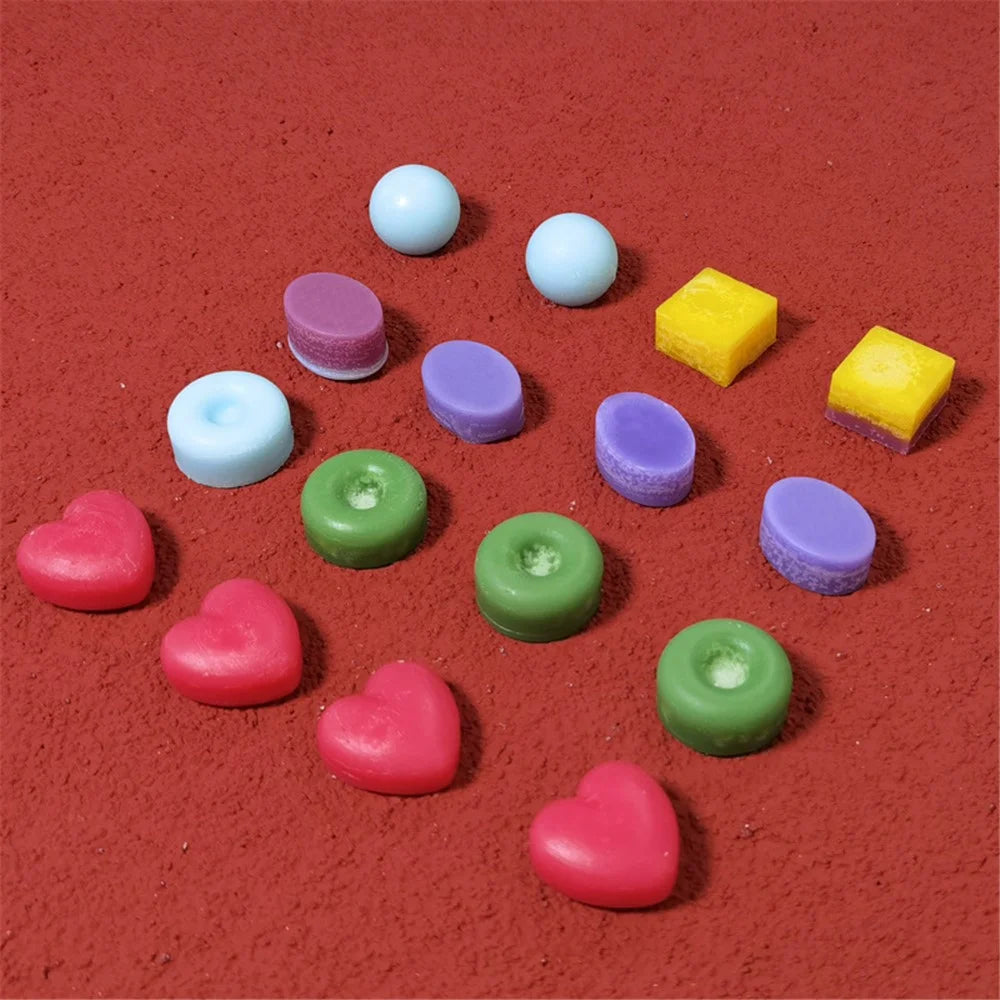 35 Grids Silicone Mold DIY Baking Pudding Mousse Cake Mold Kitchen Tool (BPA Free, No FDA Certificate) - Flat Round - 5