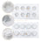 DG-15 Large Size 8-Cell Cat Claw Shape Mousse Cake Mold Jelly Pudding Silicone Mold (No FDA, BPA Free) - 3