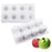 8-Cell Fruit Shape Mousse Cake Silicone Mold DIY Dessert Making Mold (No FDA, BPA Free) - Apple - 1