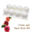 8-Cell Fruit Shape Mousse Cake Silicone Mold DIY Dessert Making Mold (No FDA, BPA Free) - Apple - 2