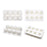 8-Cell Fruit Shape Mousse Cake Silicone Mold DIY Dessert Making Mold (No FDA, BPA Free) - Apple - 3