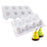 8-Cell Fruit Shape Mousse Cake Mold Dessert Making Silicone Mold (No FDA, BPA Free) - Pear - 1
