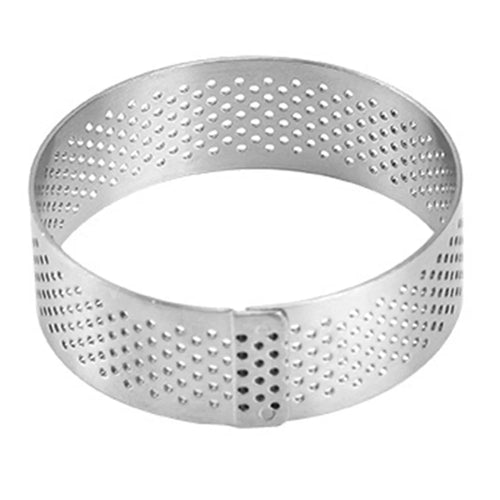 6CM Diameter Baking Mold 304 Stainless Steel Tart Ring for Cake Mousse (BPA-Free, No FDA) - 1