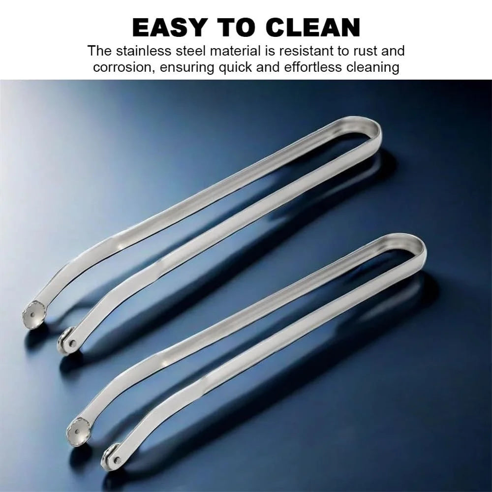 BBQ Tong Stainless Steel Grill Barbecue Clamp (No FDA Certified, BPA-Free) - 2